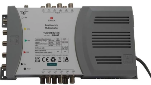 Triax πολυδιακόπτης TMS/CKR 5x12 S