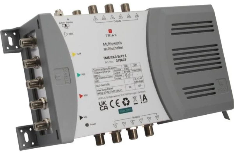 Triax πολυδιακόπτης TMS/CKR 5x12 S
