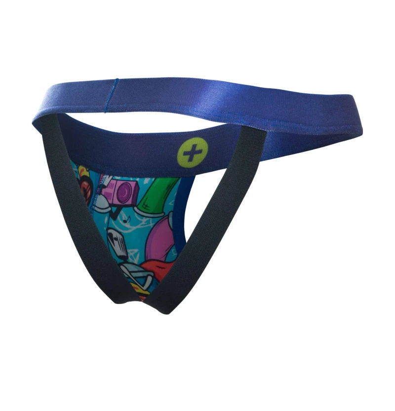 Jockstrap Hipster Thong (πολύχρωμο)