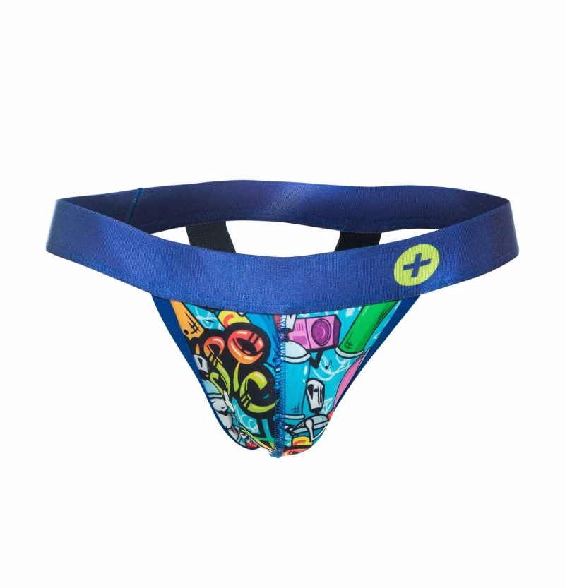 Jockstrap Hipster Thong (πολύχρωμο)