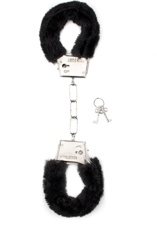 Furry Handcuffs - Black