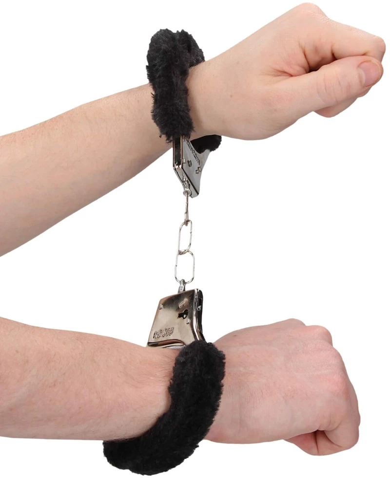 Furry Handcuffs - Black