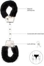 Furry Handcuffs - Black