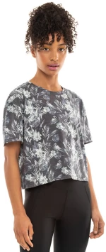 BE:NATION S/S PRINTED CROP TOP 05112307-01 BENATION Μαύρο