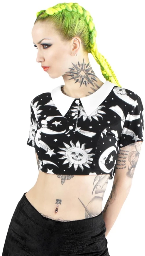 Cozmic Death Crop Top [B]