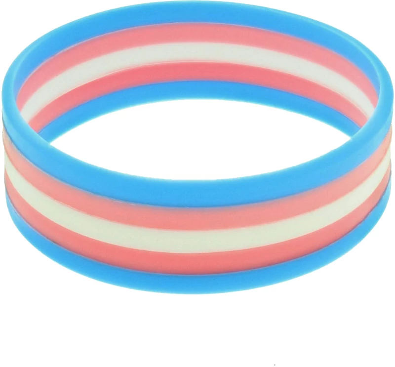 1.9cm Transgender Silicon Bracelets