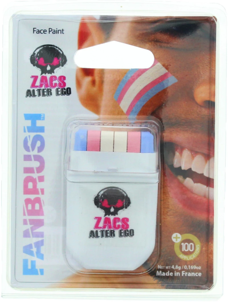 Transgender Flag Crayon Brush