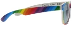 Bisexual Coloured Striped Sunglasses