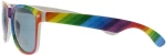 Bisexual Coloured Striped Sunglasses