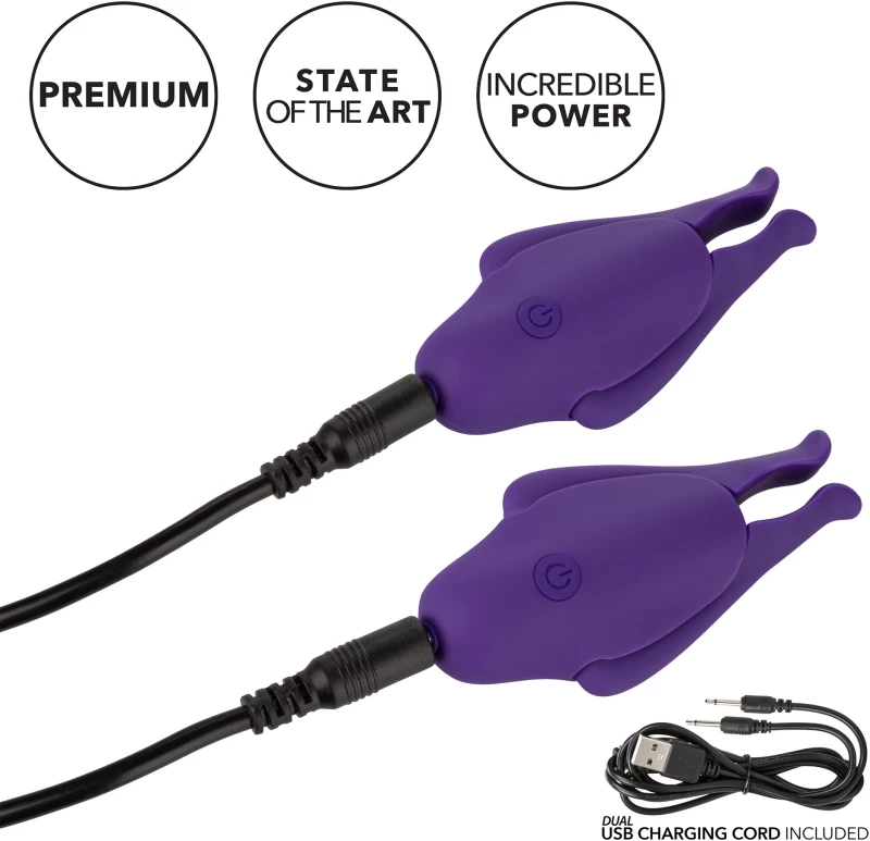 Rechargeable Nipplettes Purple
