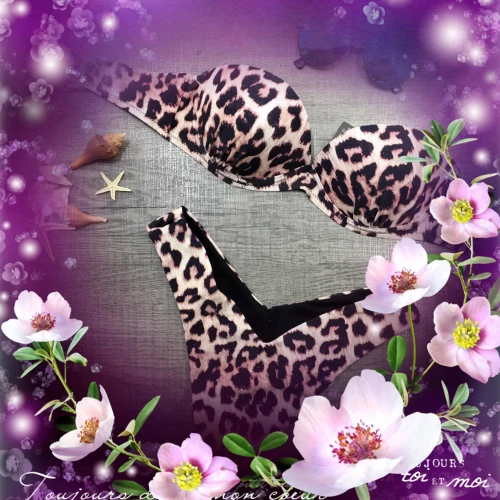 Moderm Ocean leopard 3055