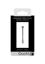 Urethral Sounding - Metal Plug - 6mm
