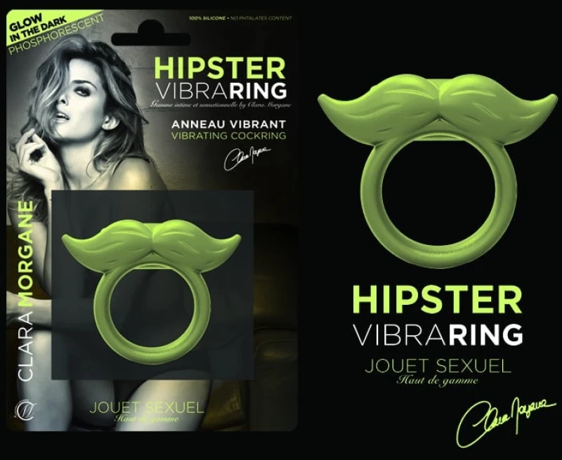 Hipster Vibra Ring Phosphorescent