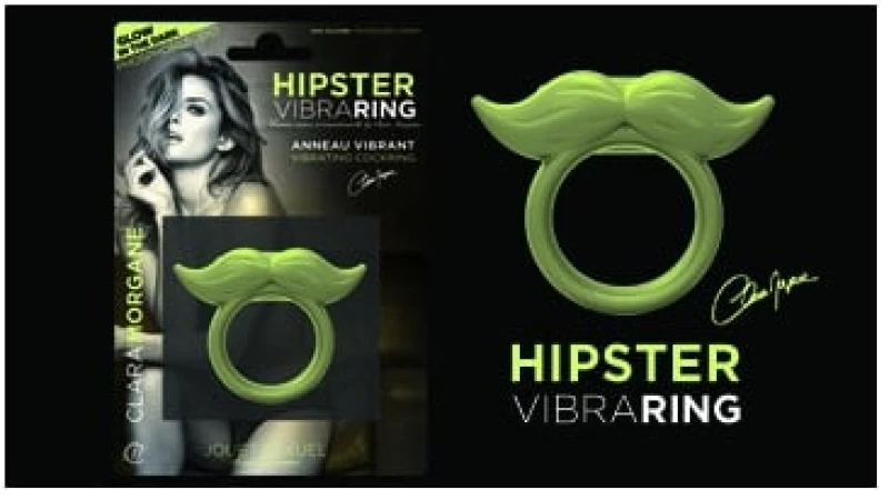 Hipster Vibra Ring Phosphorescent