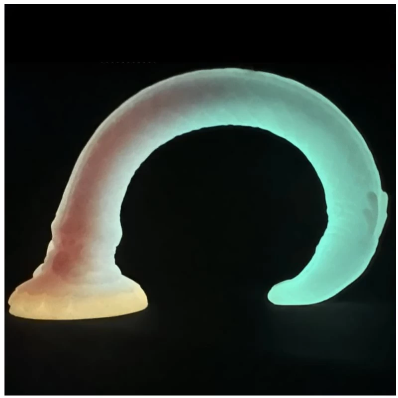 Lumy Long phosphorescent dildo 45 x 5cm