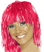 Wig short red