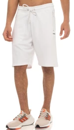 BE:NATION ESSENTIALS TERRY SHORTS WITH ZIP POCKETS 03312303-02 BENATION Λευκό