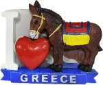 Tουριστικό μαγνητάκι Souvenir – Σετ 12pcs - Resin Magnet - 678215