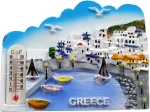 Tουριστικό μαγνητάκι Souvenir – Σετ 12pcs - Resin Magnet - 678255