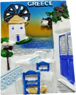 Tουριστικό μαγνητάκι Souvenir – Σετ 12pcs - Resin Magnet - 678271