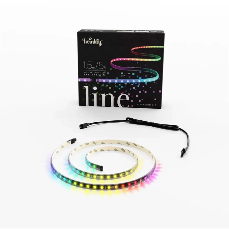 Twinkly Line ARGB Gen2 1.5m-100 LEDs/m Bluetooth IP20 Expansion (TWL100ADP-B) (TWIL100ADP-B)