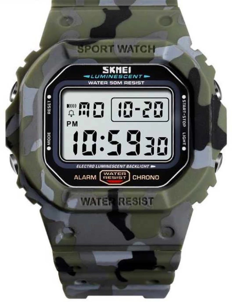 Ψηφιακό ρολόι χειρός – Skmei - 1471 - 214715 - Army Green