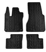 Πατάκια Αυτοκινήτου Gledring 0462 Smart Forfour 453 2014- Μαύρο 4 Τεμάχια 0013198