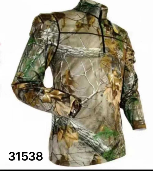 Μπλούζα ψαρέματος μακρυμάνικη - Camo - 31538