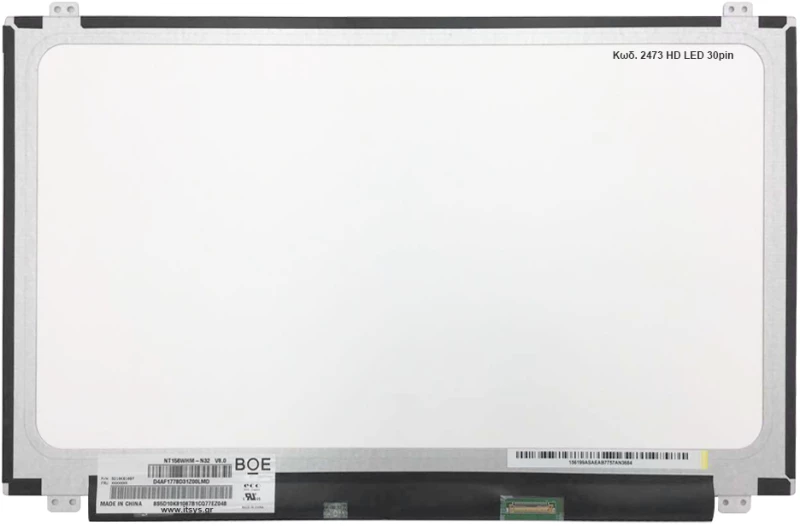 LP156WH3(TP)(SH)   15.6'' 1366x768 WXGA HD LED 30pin (R) Slim (Κωδ. 2473)