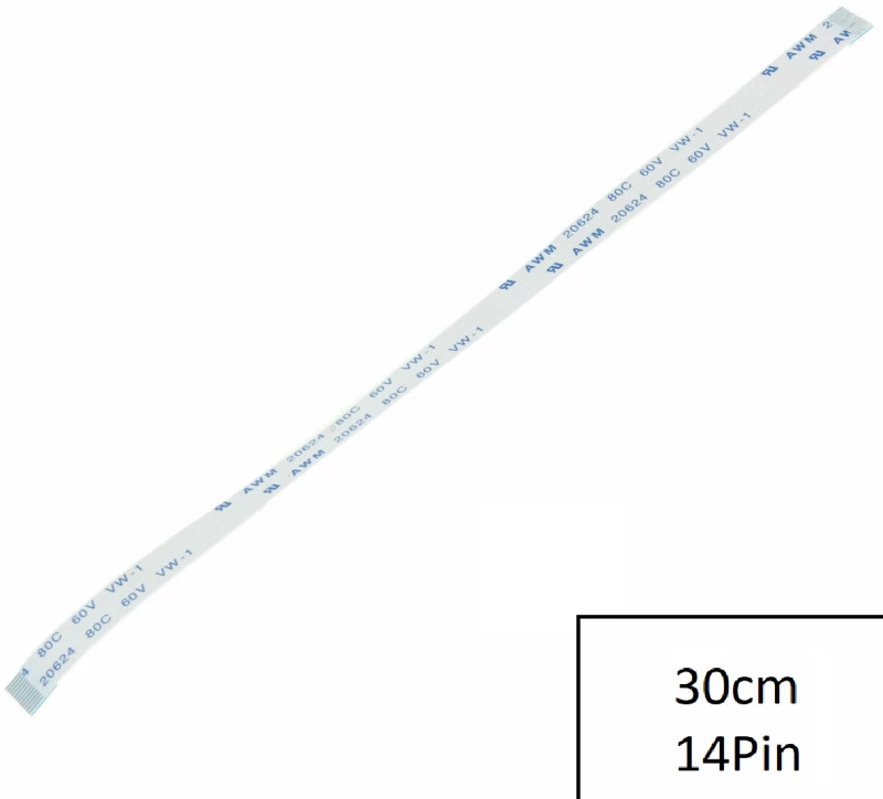 Καλωδιοταινία - FFC flex flat cable Asus X301A 14 pin length 30cm ribbon touchpad  (1-FFC0021)