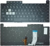 Πληκτρολόγιο Laptop Asus G531G G531GT G531GV G531GW G531GU G531GD Series G512LI-BI7N10 Keyboard US version Backlit White keys V184262BS1 V184262BE1 OEM (Κωδ. 40633USWHKEYSBL)