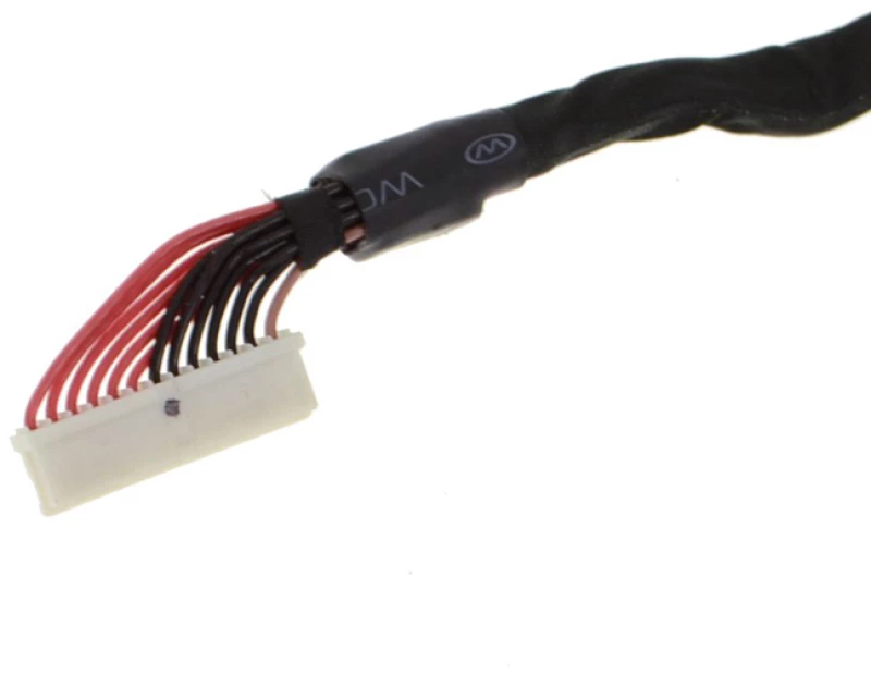 Βύσμα Τροφοδοσίας DC Power Jack Socket Dell Alienware 15 R3 DC Power Input Jack Plug with Cable WV4NR 0WV4NR DC30100Y800 OEM (κωδ.3683)