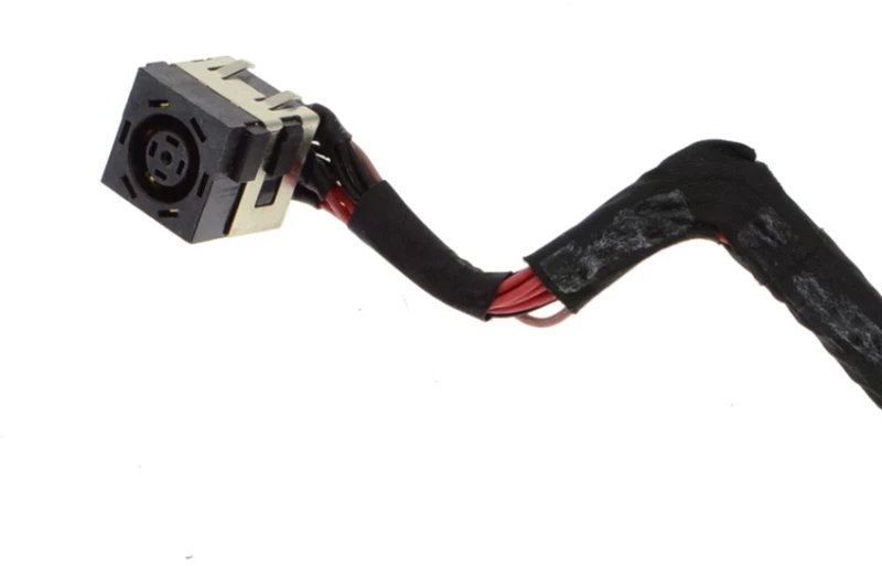 Βύσμα Τροφοδοσίας DC Power Jack Socket Dell Alienware 15 R3 DC Power Input Jack Plug with Cable WV4NR 0WV4NR DC30100Y800 OEM (κωδ.3683)