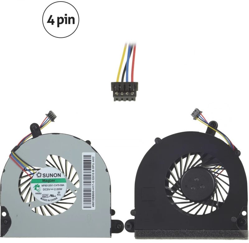 Ανεμιστηράκι Laptop - CPU Cooling Fan HP Elitebook 8570  (Κωδ. 80570)