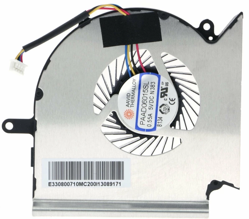 Ανεμιστηράκι Laptop - CPU Cooling Fan MSI GL75 Leopard 10SCSR 4 PIN (Κωδ. 80608)