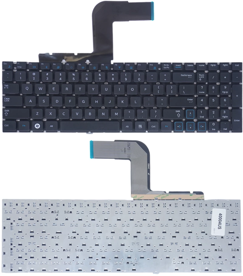 Πληκτρολόγιο - Laptop Keyboard για Samsung RV520 US Black (Κωδ.40004US)