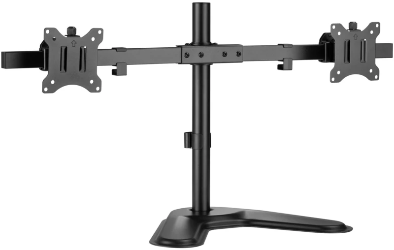 BRATECK βάση γραφείου LDT57-T02 για 2 οθόνες 17"-32"  έως 9kg ανά οθόνη