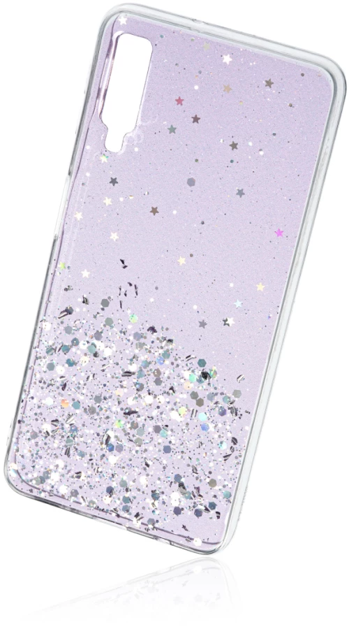 Naxius Case Glitter Purple Samsung A7 2018 Naxius