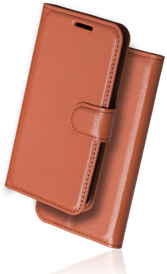 Naxius Case Book Brown Xiaomi RedMi 9A_9AT_9A Sport Naxius