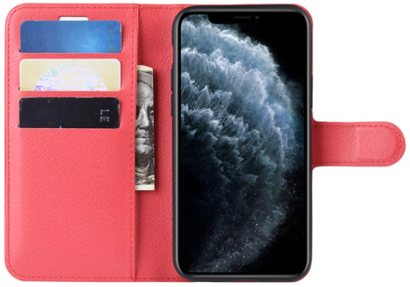 Naxius Case Book Red iPhone 12 Mini Naxius
