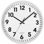 Naxius Clock Wall White Oem