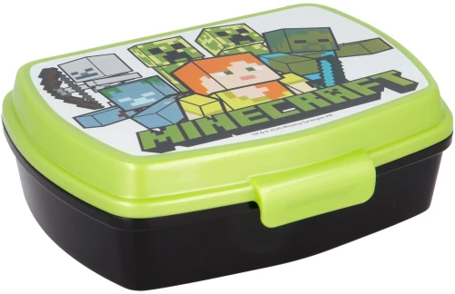 Δοχείο φαγητού FUNNY SANDWICH BOX MINECRAFT 17x14x5.6 - 40474