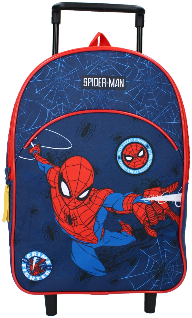 ΤΣΑΝΤΑ ΠΛΑΤΗΣ ΝΗΠΙΟΥ ΤΡΟΛΕΥ SPIDER-MAN 33 x 25 x 10cm ΜΠΛΕ 200-3774