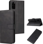 Samsung Galaxy A54   – Δερματίνη Αναδιπλούμενη Book Case με Ενσωματωμένη Θήκη Σιλικόνης – Black (oem)