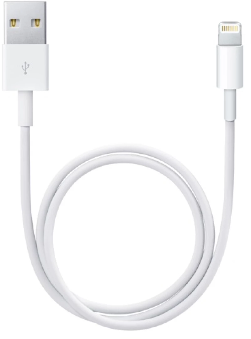 Καλώδιο USB Data για iPhone5 / iPad 1m Λευκό (OEM)