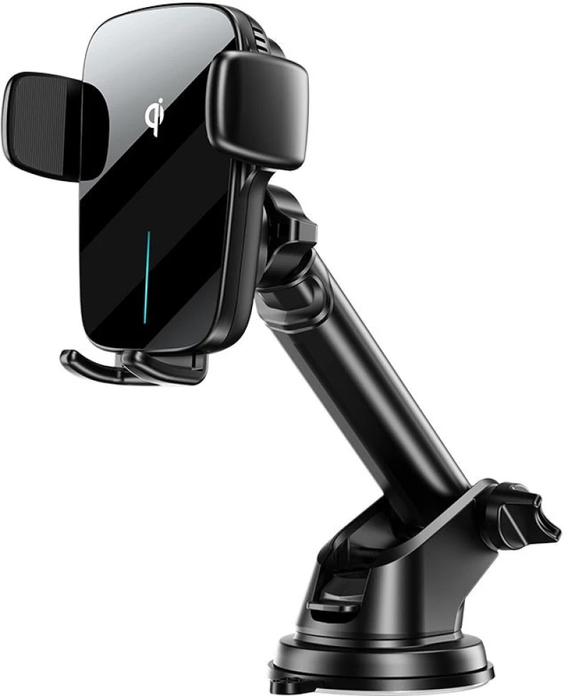 Βάση Στήριξης Αυτοκινήτου Acefast D1 Mount Holder Auto-Aligning 4.5" – 6.7" και Wireless Charger 15W  Μαύρο