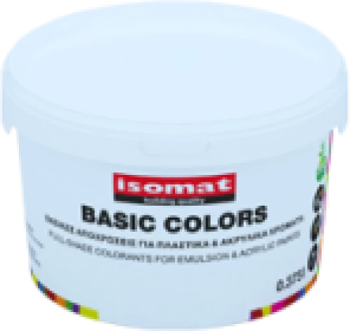 Isomat Basic Colors Υψηλής Ποιότητας Ματ, Καφέ, 0,200 Lit