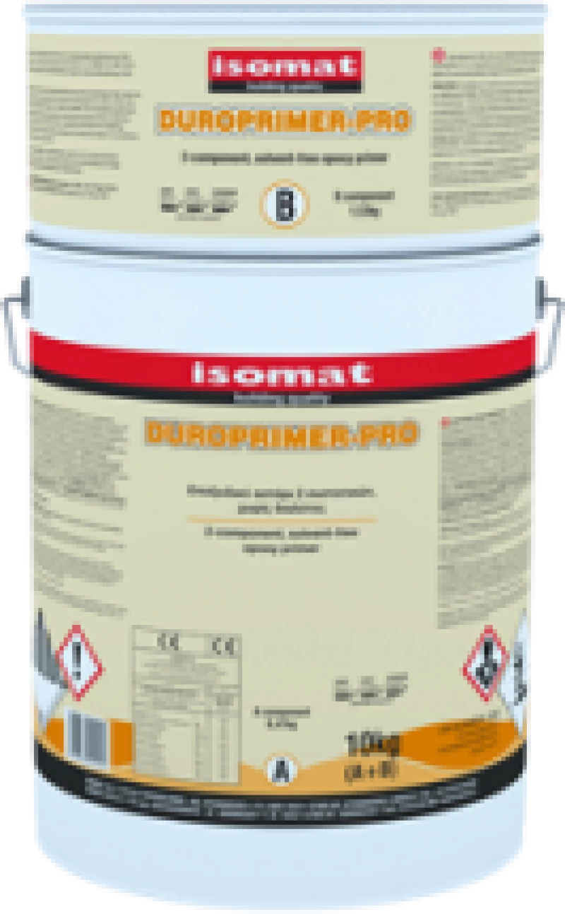 Isomat Duroprimer-PRO Εποξειδικό αστάρι 2 συστατικών, χωρίς διαλύτες Υπόλευκο 10kg