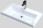 Sanitec LIDO Νιπτήρας Μπάνιου 65x35x10.5cm