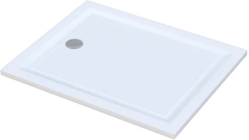 Sanitec A202 Χυτή Ντουζιέρα FLAT-CLASSIC Λευκό 120 x 70 x 3,5cm